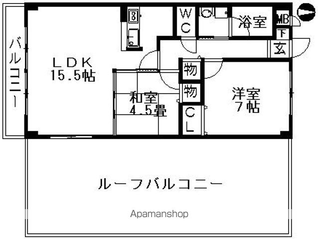 I・SQUAREの間取り写真