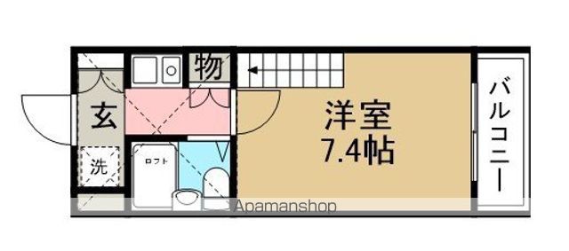 コートアケイシアの間取り写真