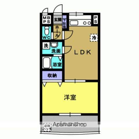GRANDEUR TENJINの間取り写真