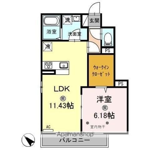 フィオーレの間取り写真