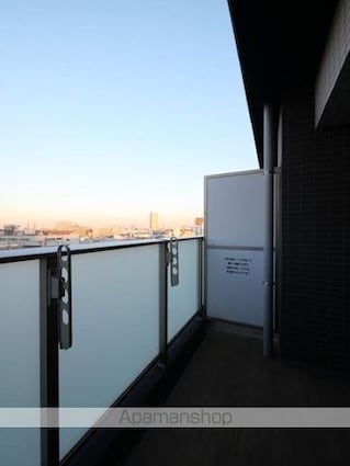 ハーモニーレジデンス東京アーバンスクエア００２[1K/25.95m2]のバルコニー