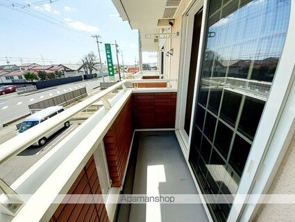 ルポゼ　Ⅰ[1LDK/42.37m2]のバルコニー