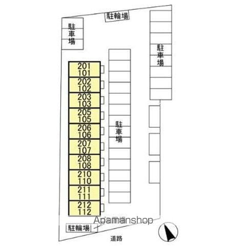 シルフハイム 208 ｜ 千葉県船橋市海神町西１丁目1104-1（賃貸アパート1K・2階・26.71㎡） その16