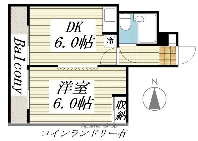 レジダンス・イン・三軒茶屋の間取り写真