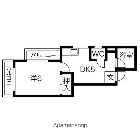 サンシティ南明の間取り写真