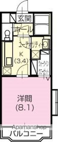 フレールの間取り写真