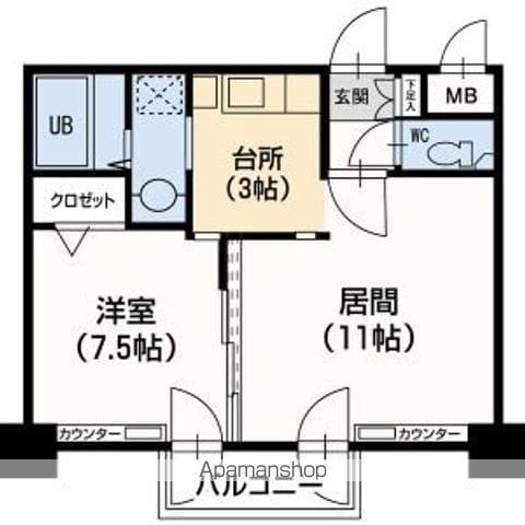 藤井ビル北23条IIの間取り写真