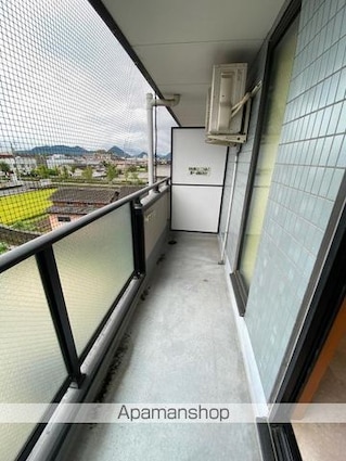 香川県高松市鹿角町[1K/44.72m2]のバルコニー