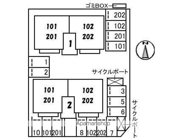 クレールJ 2棟のその他写真