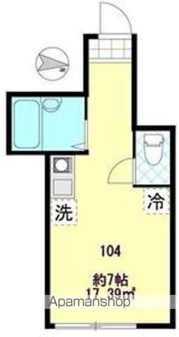 【世田谷区南烏山のアパートの間取り】