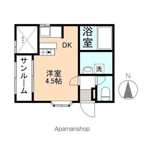 サンローラン水上の間取り写真