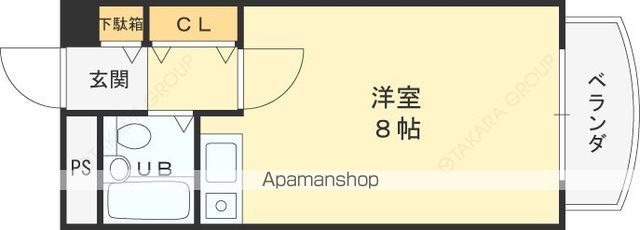 東大阪レジデンスの間取り写真