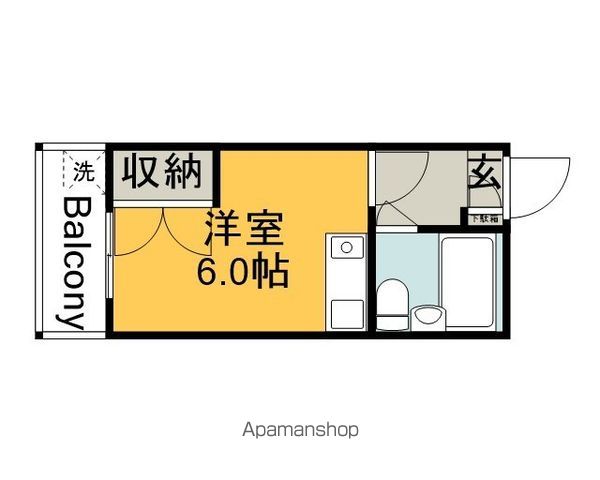 クレセント小町の間取り写真