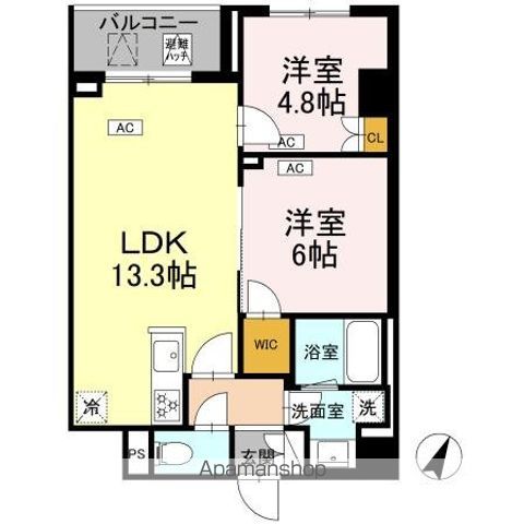 ロイジェント戸越銀座の間取り写真