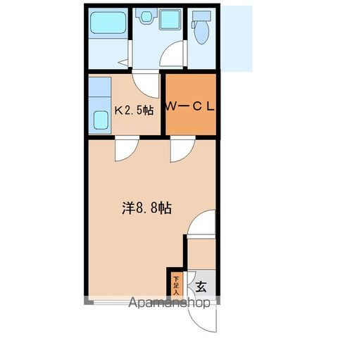 ソレイユ向山壱番館の間取り写真
