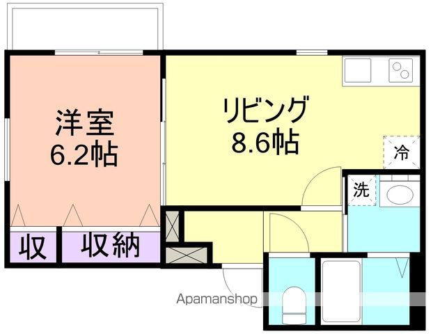 【フジパレス和歌山駅南Ⅲ番館の間取り】