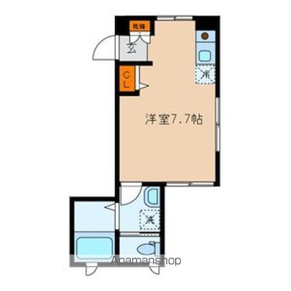 メゾン　ド　ボヌール[1R/21.75m2]の間取図