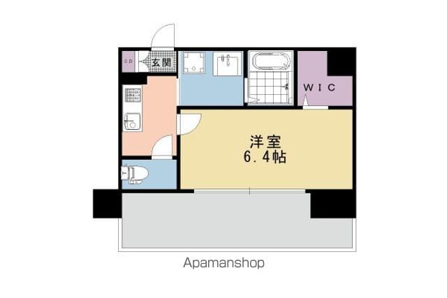 プレサンス THE KYOTO東福寺 WESTの間取り写真