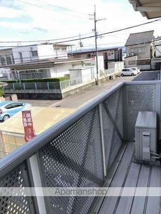 フレグランスＡ・Ｓ　Ｃ棟[2K/42.98m2]のバルコニー