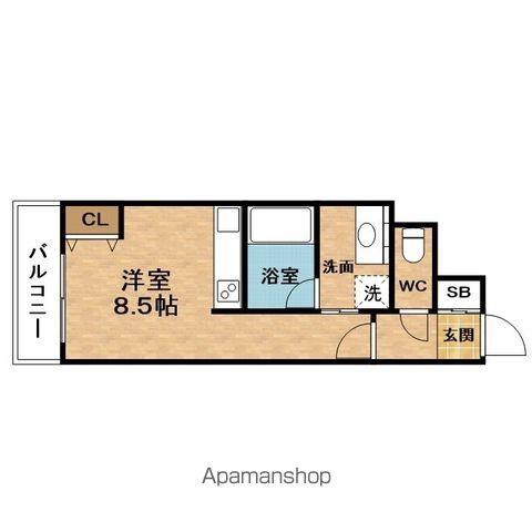 ALGRADFUKUSHIMAEASTの間取り写真