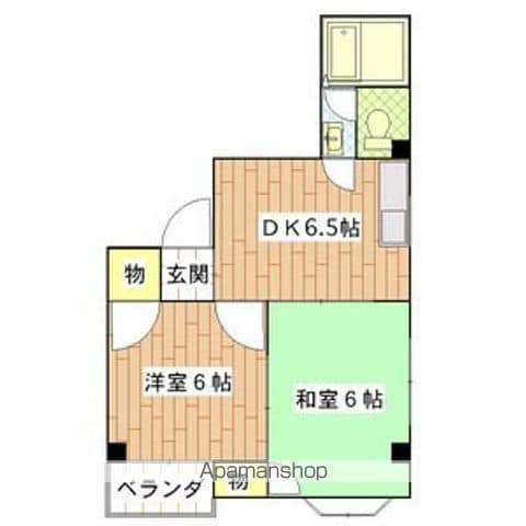 ゴールドマンションⅡの間取り