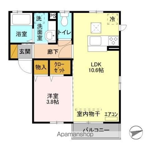 エスポワールの間取り写真