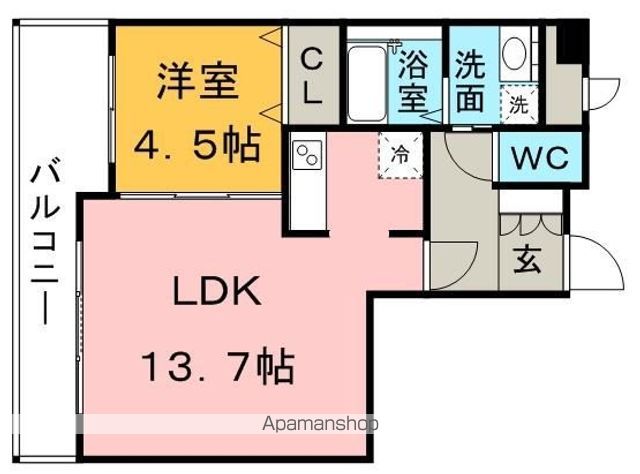 ＫＤＸレジデンス大濠ハーバービュータワーの間取り