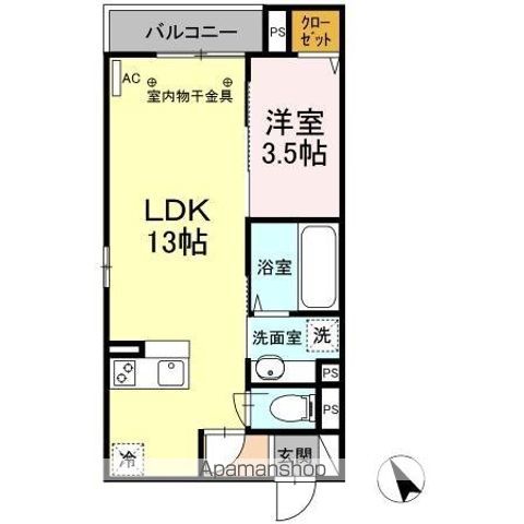 CASAニックスIVの間取り写真