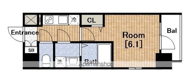 エスリードレジデンス大阪本町の間取り写真