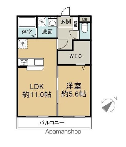 SOLID HATAKENAKAの間取り写真