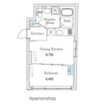 Ｆｉｋａ池袋[1LDK/34.16m2]の間取図