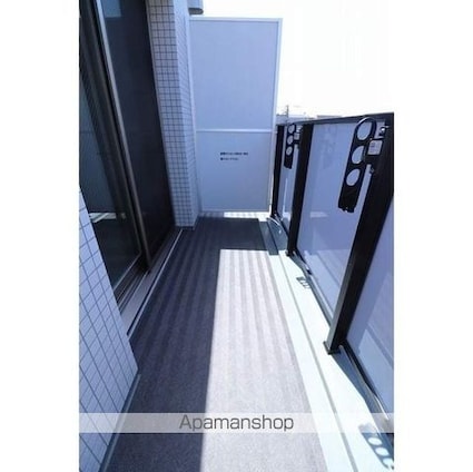 東京都杉並区下高井戸１丁目[1K/25.6m2]のバルコニー