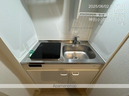 東京都千代田区神田小川町３丁目[1R/14.84m2]のキッチン