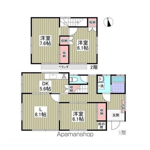 リブレス村田町戸建の間取り