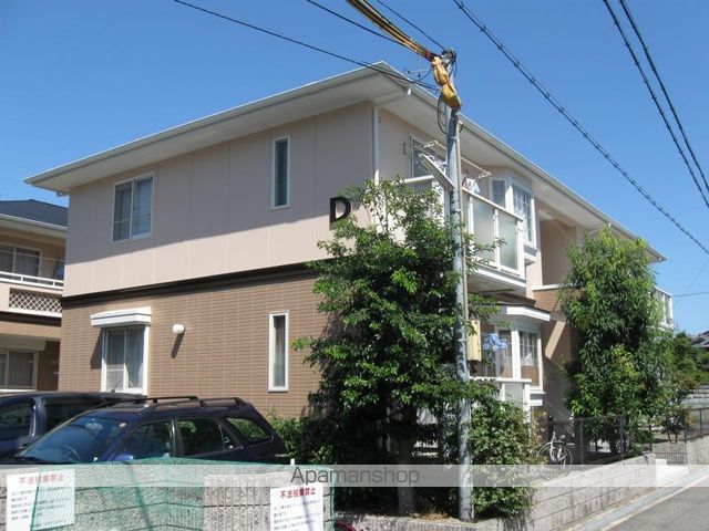 メゾンシャリオD棟の外観写真
