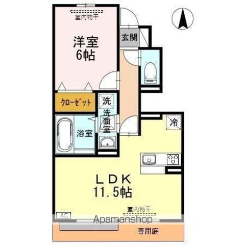 DーROOM大樹の間取り写真