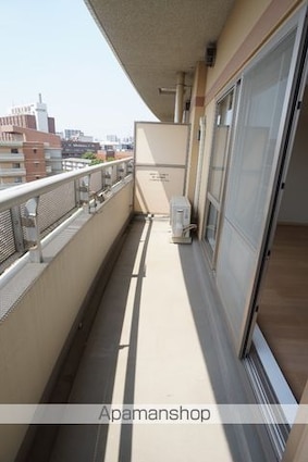 東京都新宿区河田町[1K/51.86m2]のバルコニー