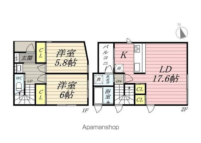 徳吉迎人の間取り写真