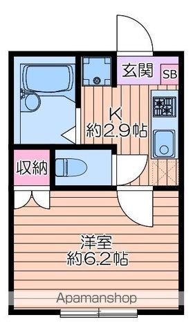 ソル・フルールの間取り写真