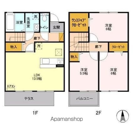 ル・グラン[3LDK/78.93m2]の間取図