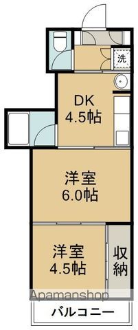 クレスト連坊の間取り写真