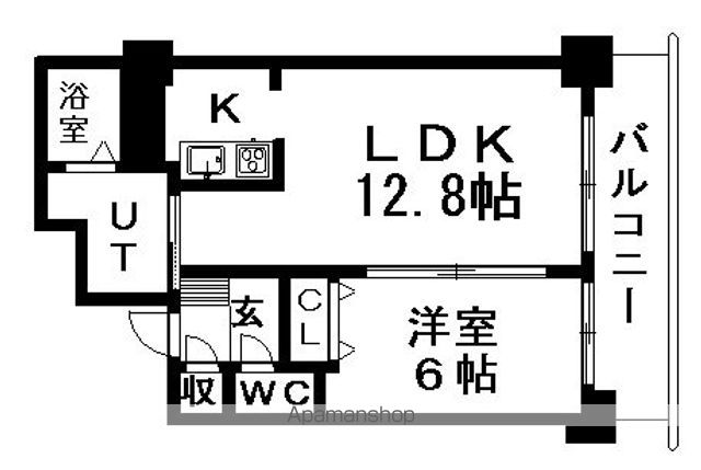 ティアラタワー中島倶楽部の間取り写真