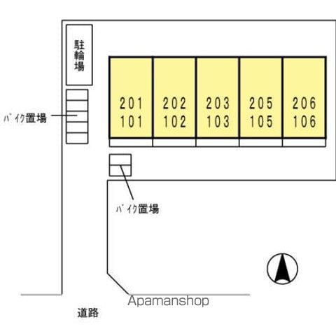 ハーモニーガーデン 203 ｜ 東京都葛飾区南水元４丁目16-24（賃貸アパート1DK・2階・34.21㎡） その29