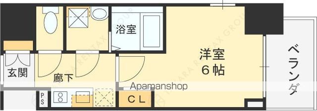 JMFレジデンス海老江の間取り写真