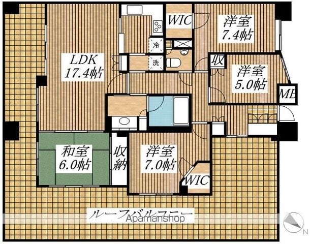 同じ建物の物件間取り写真 - ID:213109627193