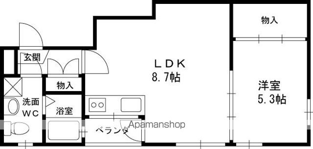 MY甲東園の間取り写真