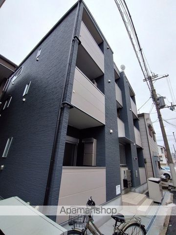 ハーモニーテラス中川西の外観写真