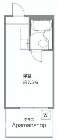 目黒区東山のマンションの間取り