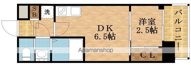 セレニテ中崎町リアンの間取り写真