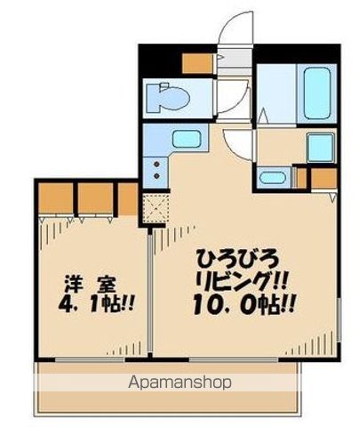 レジディア蒲田Vの間取り写真